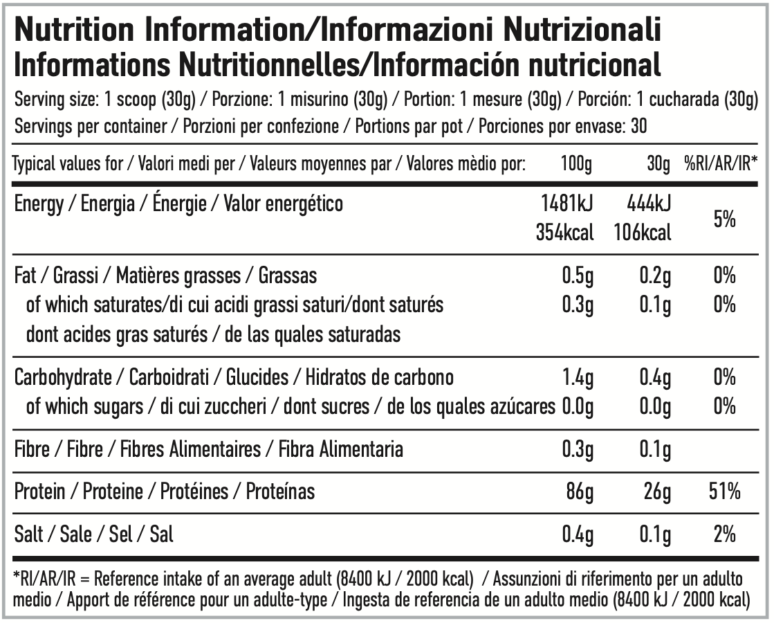 PER4M Isolate Zero Salted Caramel (2000 g)