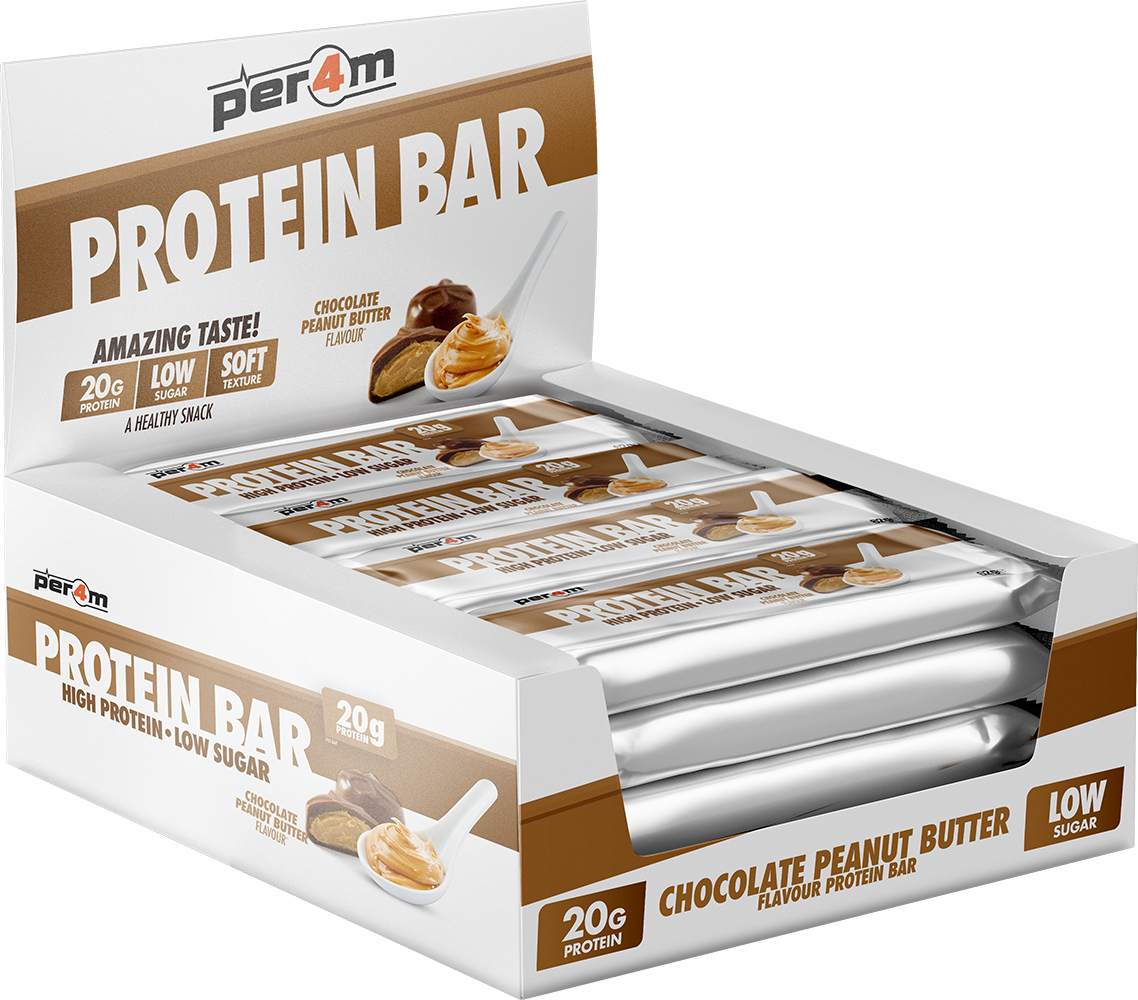 PER4M Protein Bar Chocolate Peanut Butter (12 x 62 g)