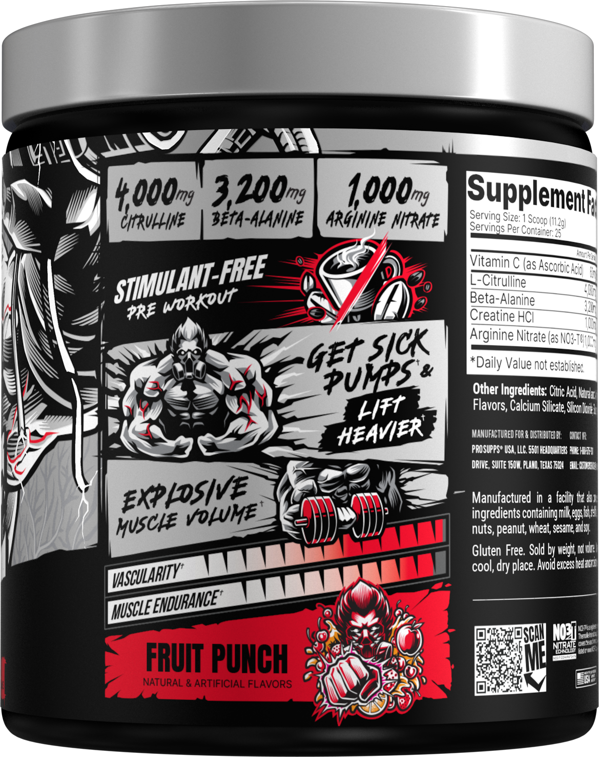 ProSupps Mr HYDE Max Pump Fruit Punch (280 g)