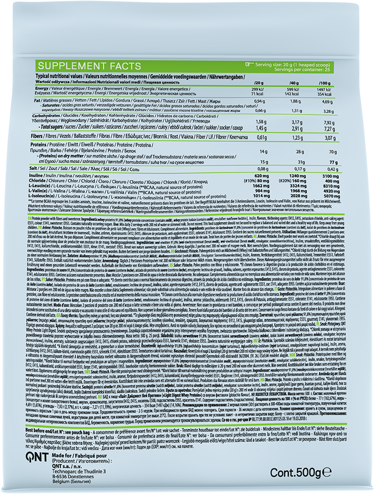 QNT Light Digest Whey Protein Pistachio (500 g)