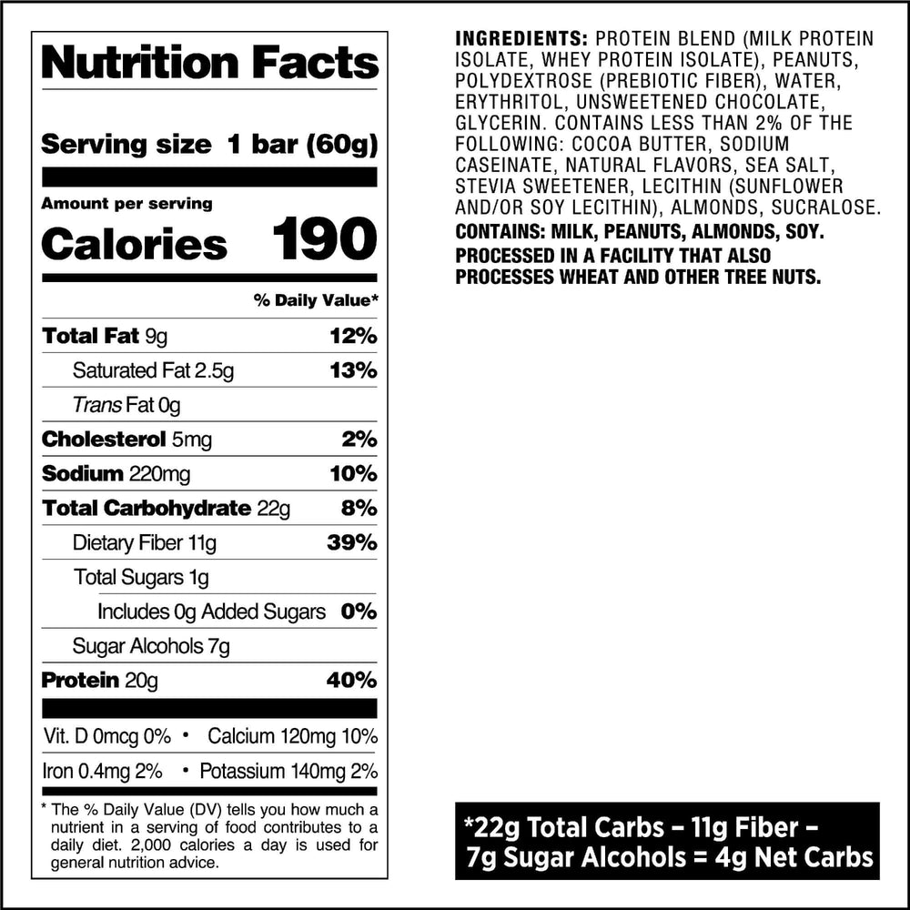 Quest Bar Chocolate Peanut Butter (12 x 60 g)