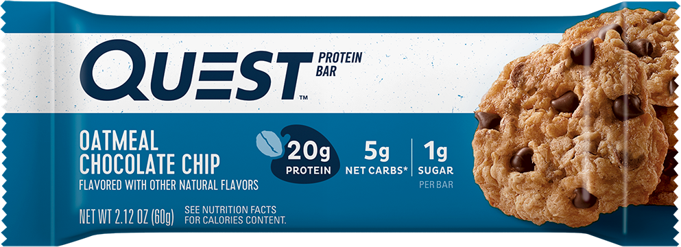Quest Bar Oatmeal Chocolate Chip (12 x 60 g)