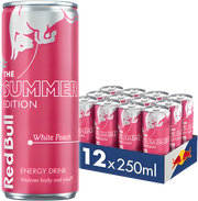 Red Bull Summer Edition White Peach (12 x 250 ml)