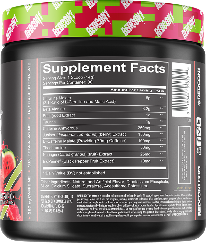 Redcon1 Total War Watermelon (441 g)