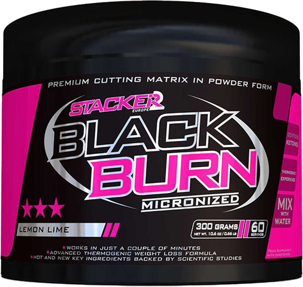 Stacker2 Black Burn Micronized