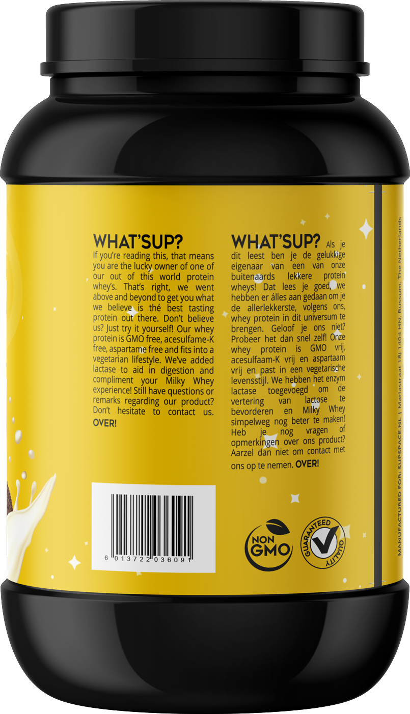 Supspace Milky Whey Protein Cookies & Cream (1800 g)