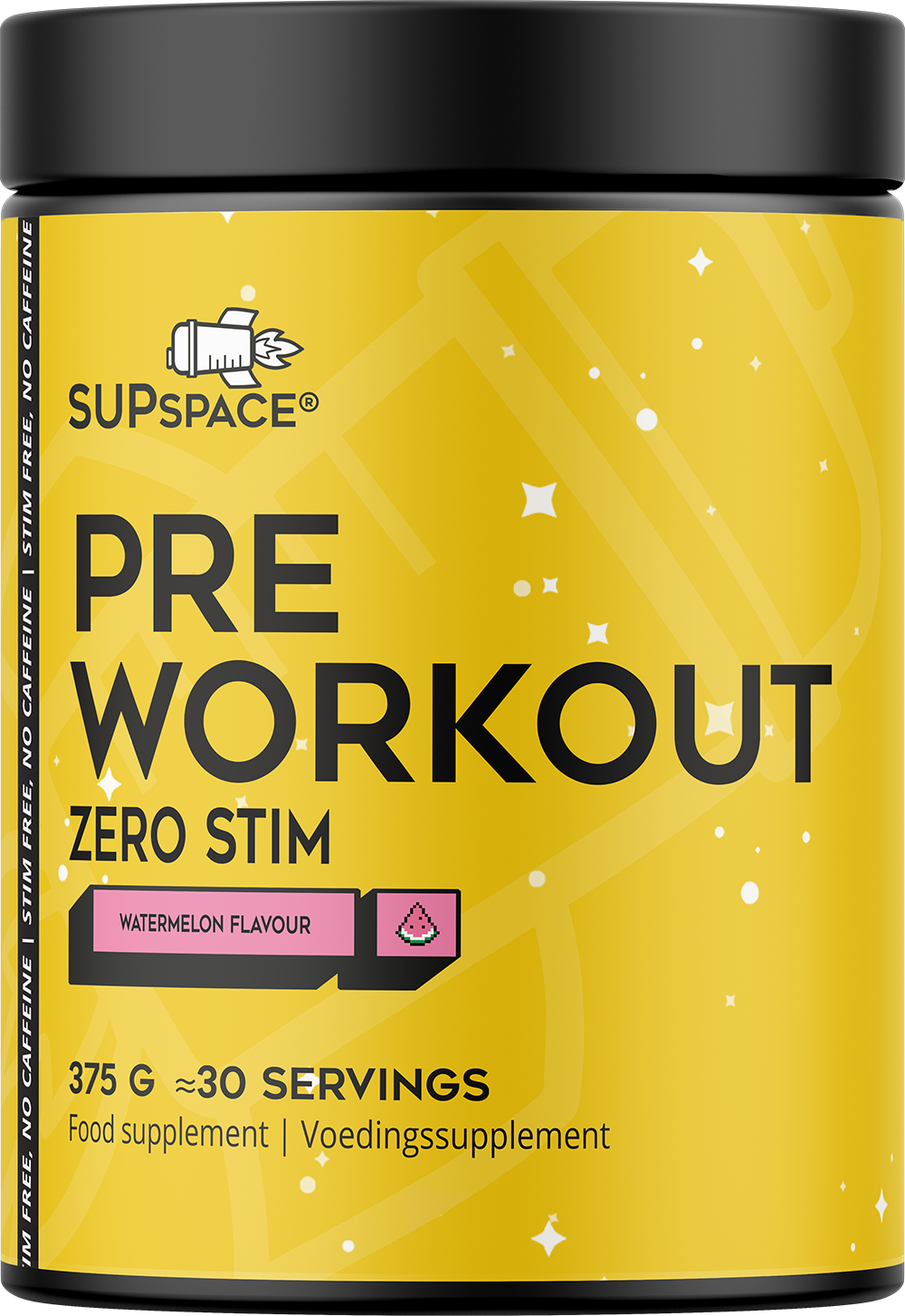 Supspace Pre-workout Zero Stim Watermelon (375 g)