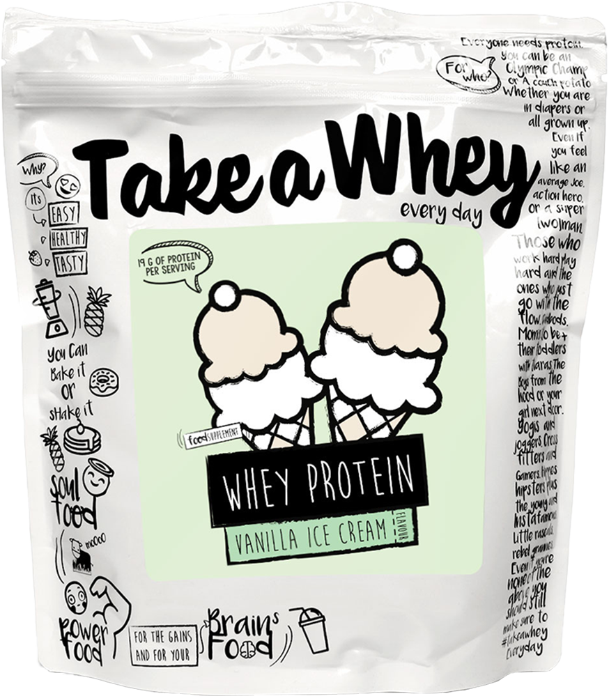 Take-a-Whey Protein Vanilla Ice Cream (900 g)