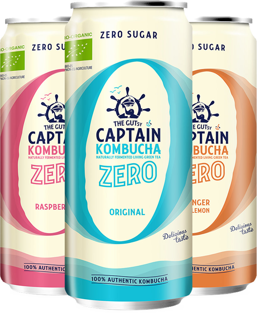 The Gutsy Captain Kombucha Zero