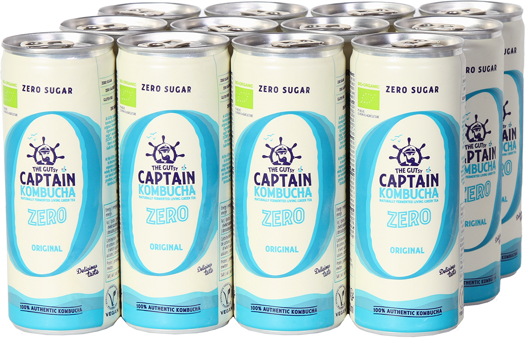 The Gutsy Captain Kombucha Zero
