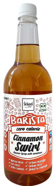 The Skinny Food Co Barista Coffee Syrup Cinnamon Swirl (1000 ml)