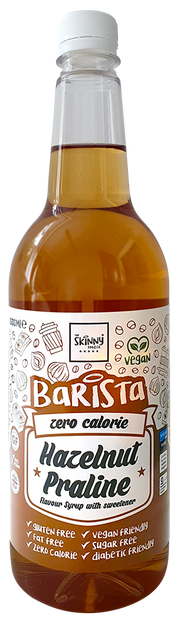 The Skinny Food Co Barista Coffee Syrup Hazelnut Praline (1000 ml)