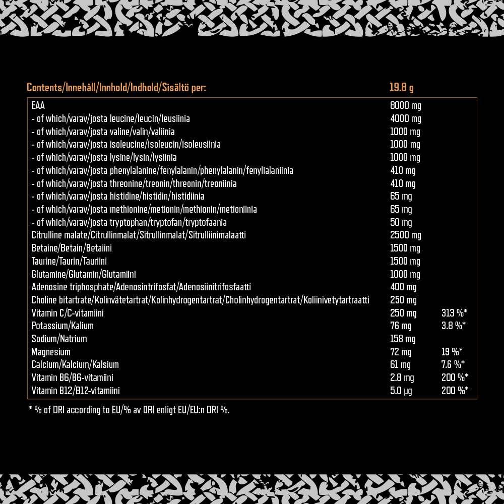 Viking Power Sleipner EAA Sour Cola (420 g)