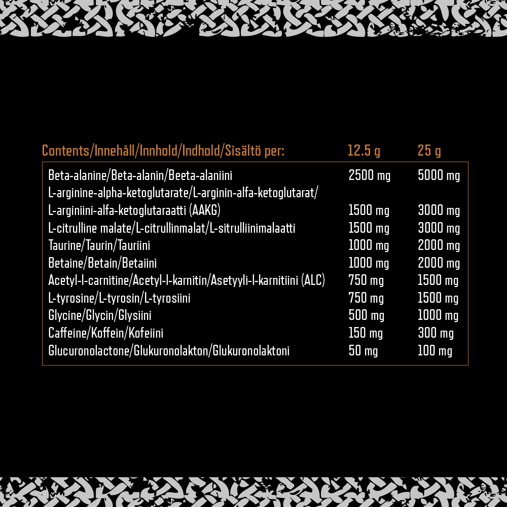 Viking Power Thor's Hammer Pre-workout Frozen Cola (500 g)