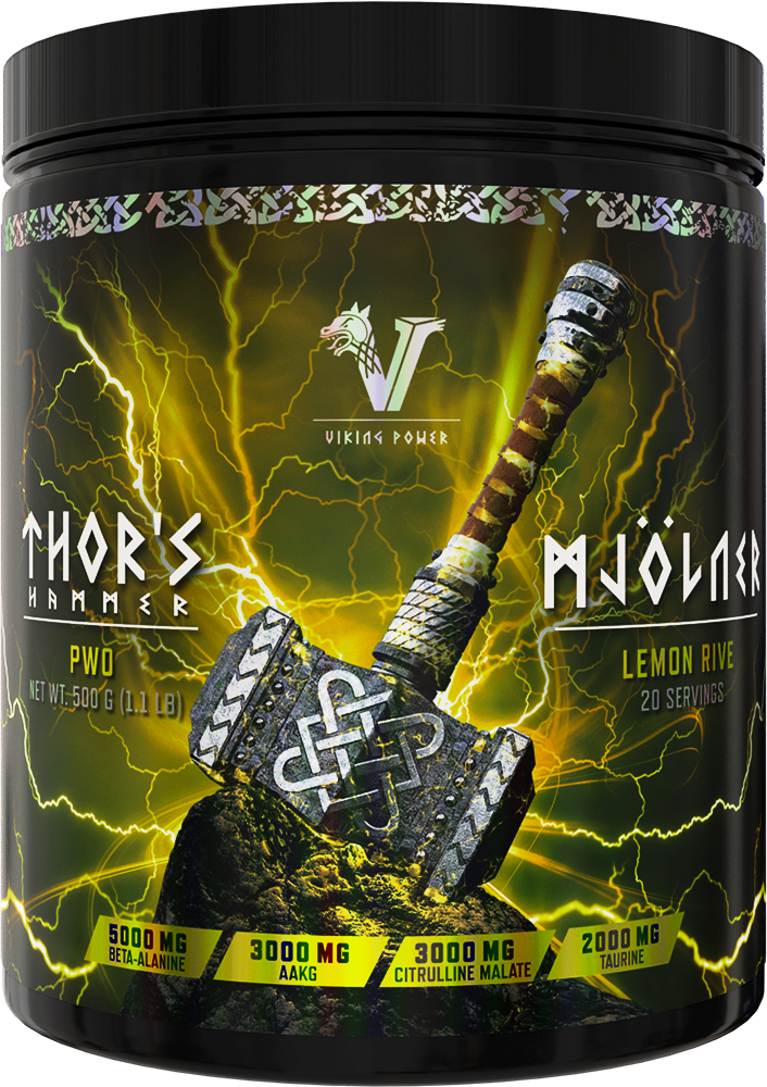 Viking Power Thor's Hammer Pre-workout Lemon Rive (500 g)