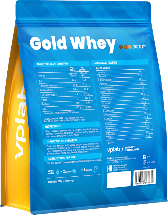 VPLab Gold Whey Chocolate (500 g)