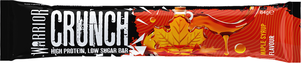 Warrior Crunch Bar Canadian Maple Syrup (12 x 64 g)