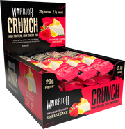 Warrior Crunch Bar Raspberry Lemon Cheesecake (12 x 64 g)