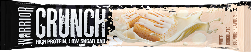 Warrior Crunch Bar White Chocolate Blondie (12 x 64 g)