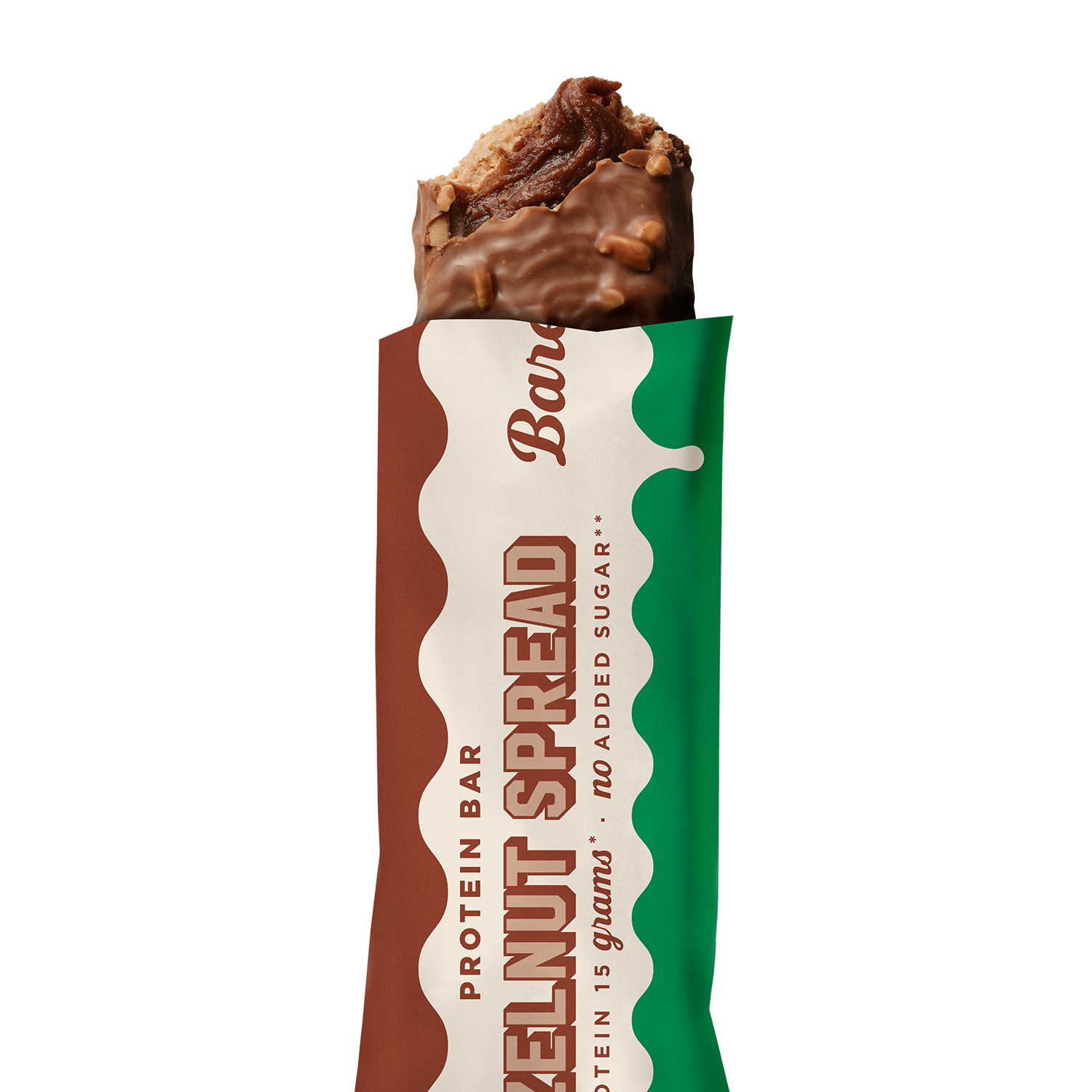 Barebells Protein Bar Hazelnut Spread - reep met smeuïge vulling