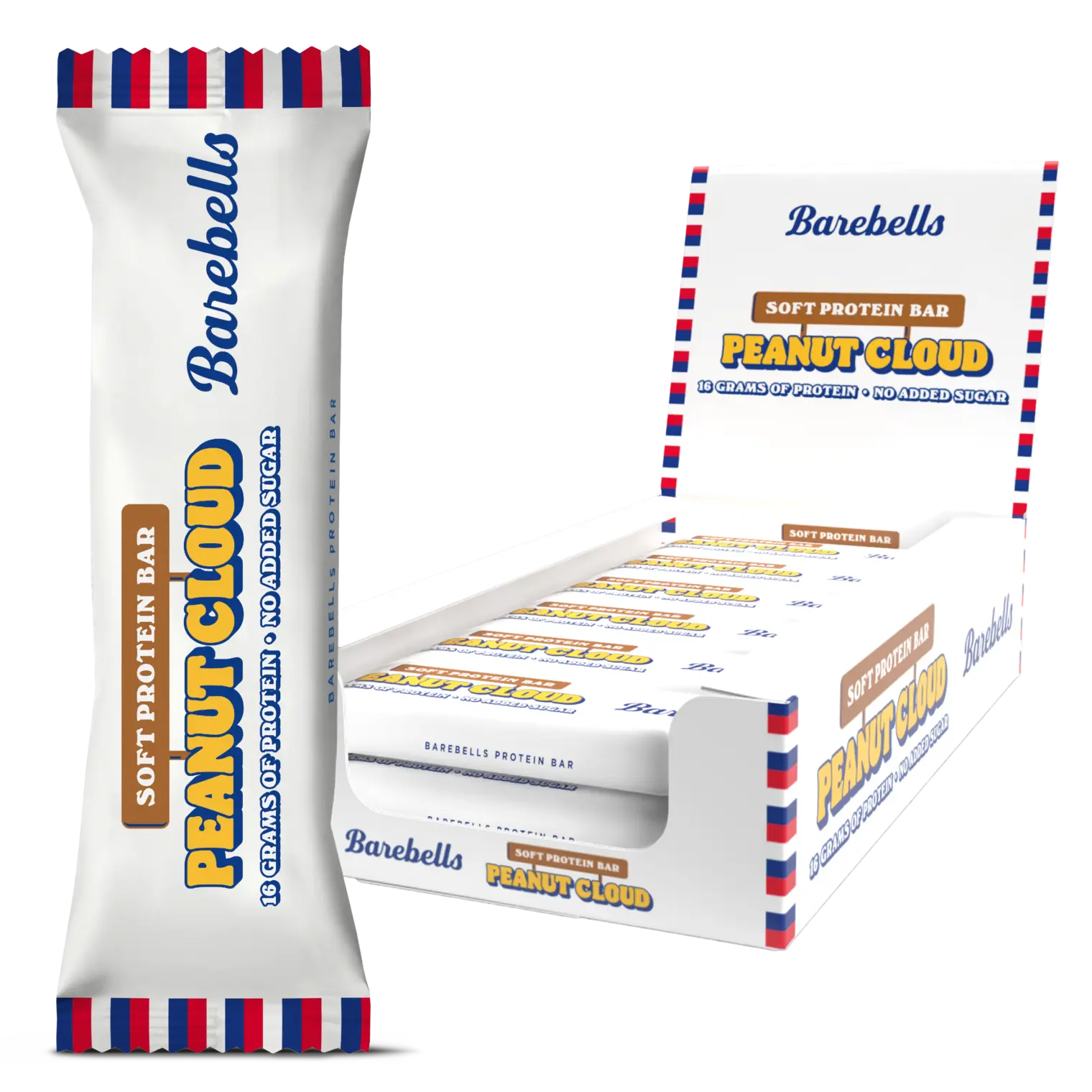 Barebells Soft Protein Bar - 12 x 55 g - Peanut Cloud