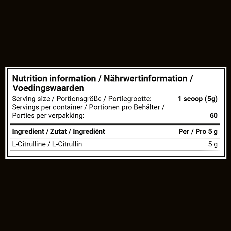 Dedicated Nutrition L-Citrulline (300 g)