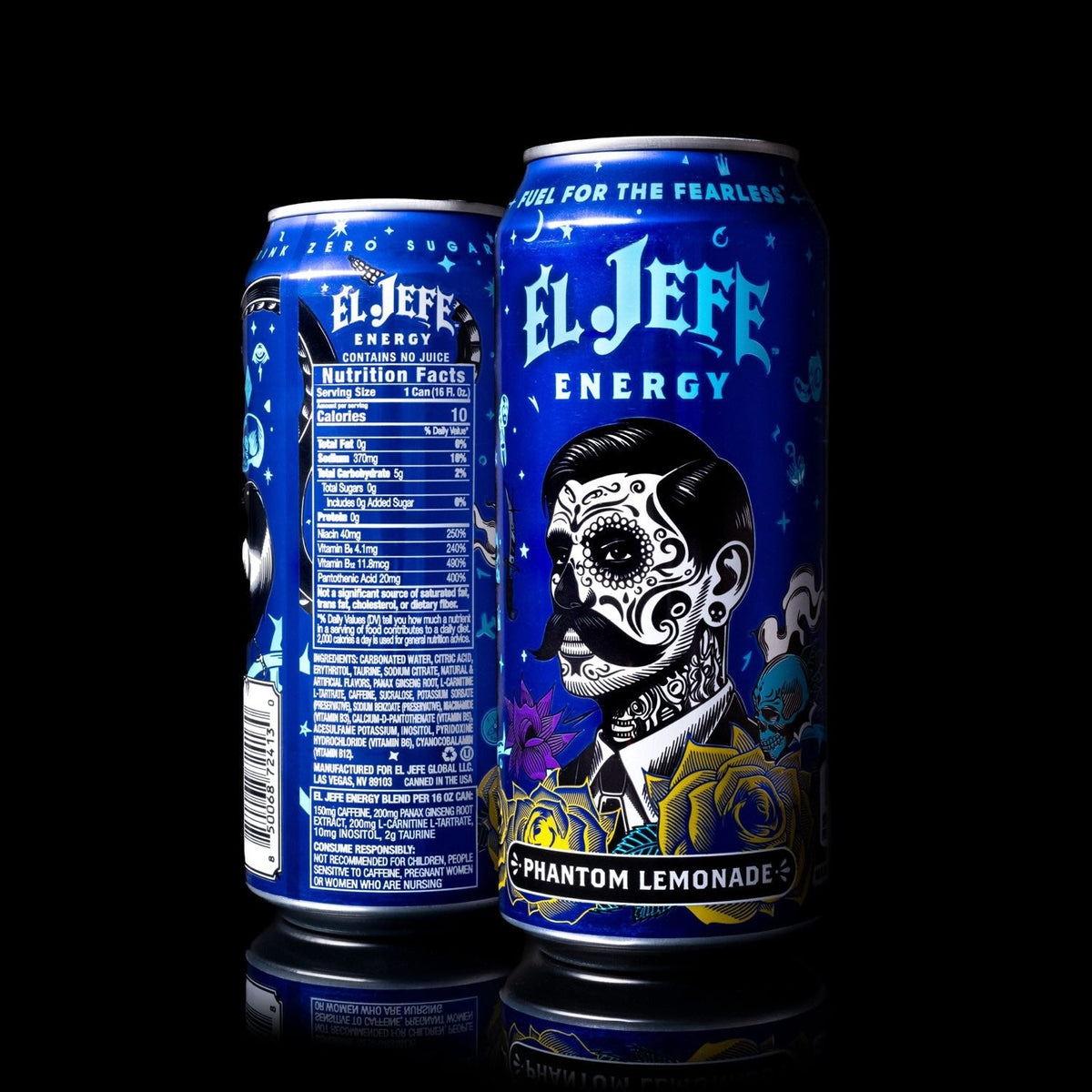 El Jefe Energy Phantom Lemonade 12 x 473 ml
