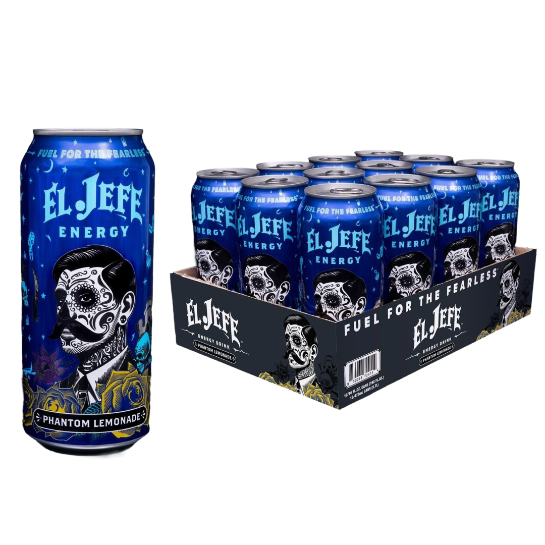 El Jefe Energy Phantom Lemonade 12 x 473 ml