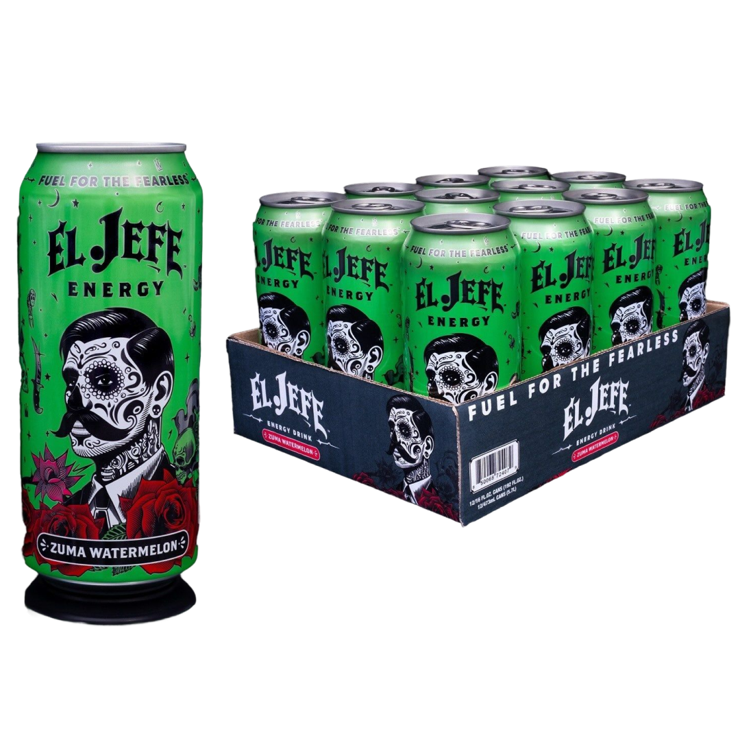 El Jefe Energy Zuma Watermelon 12 x 473 ml