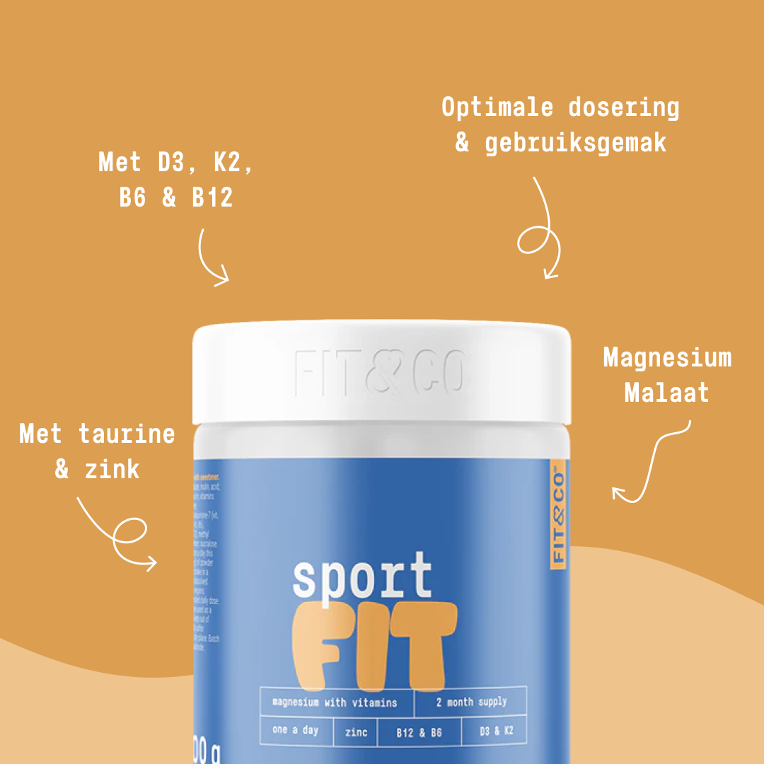 Fit & Co Sport Fit Magnesium & Vitamins (300 g)