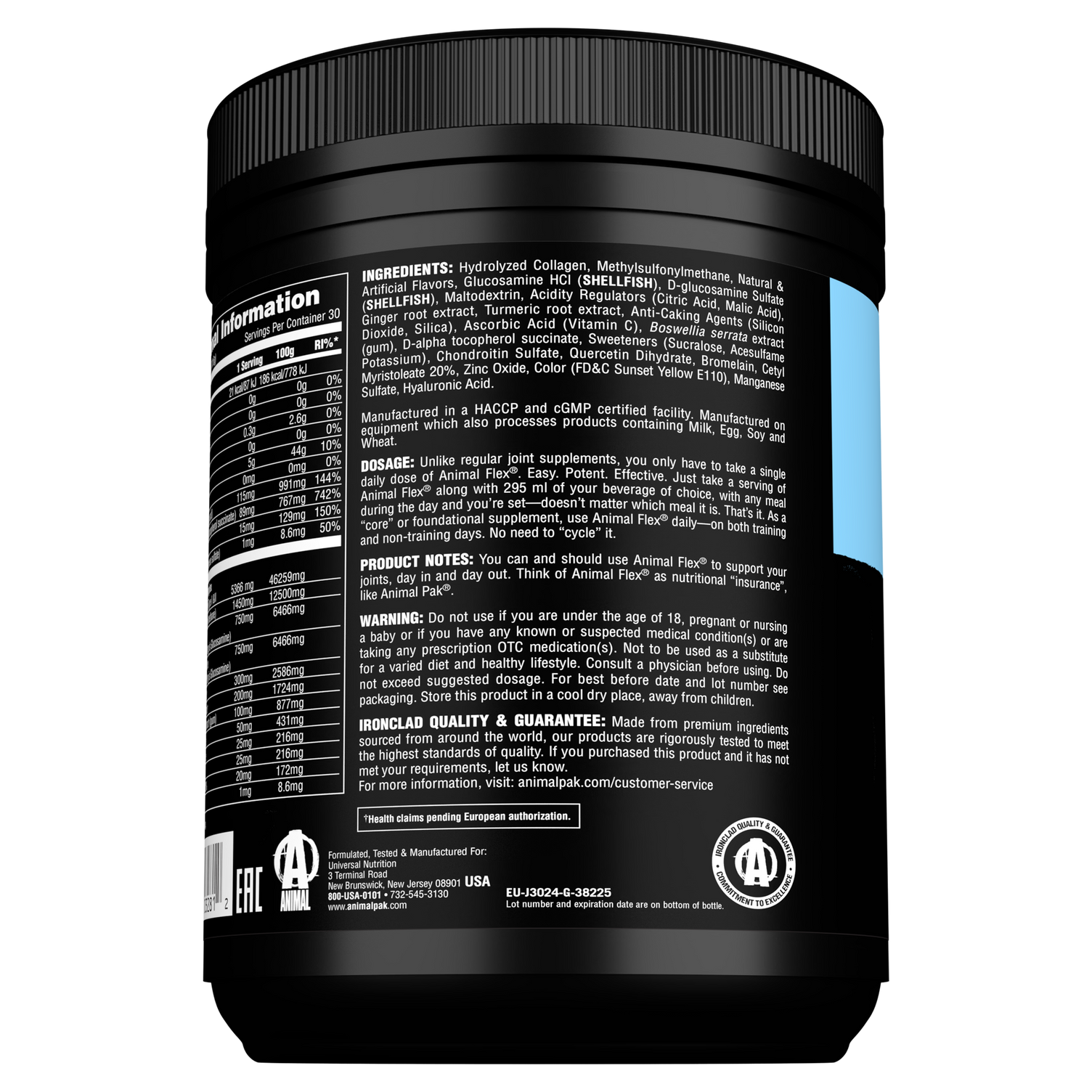 Animal Flex Powder Orange (30 servings)