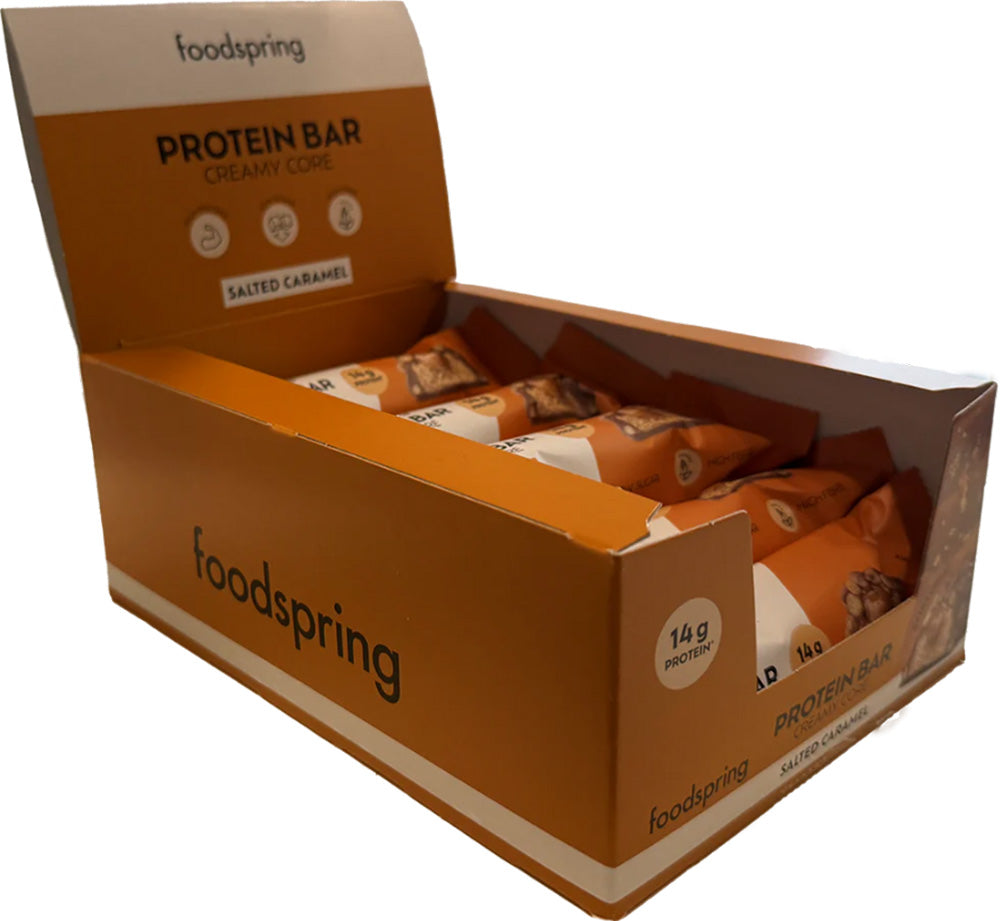 Foodspring Protein Creamy Core Salted Caramel (12 x 50 g)