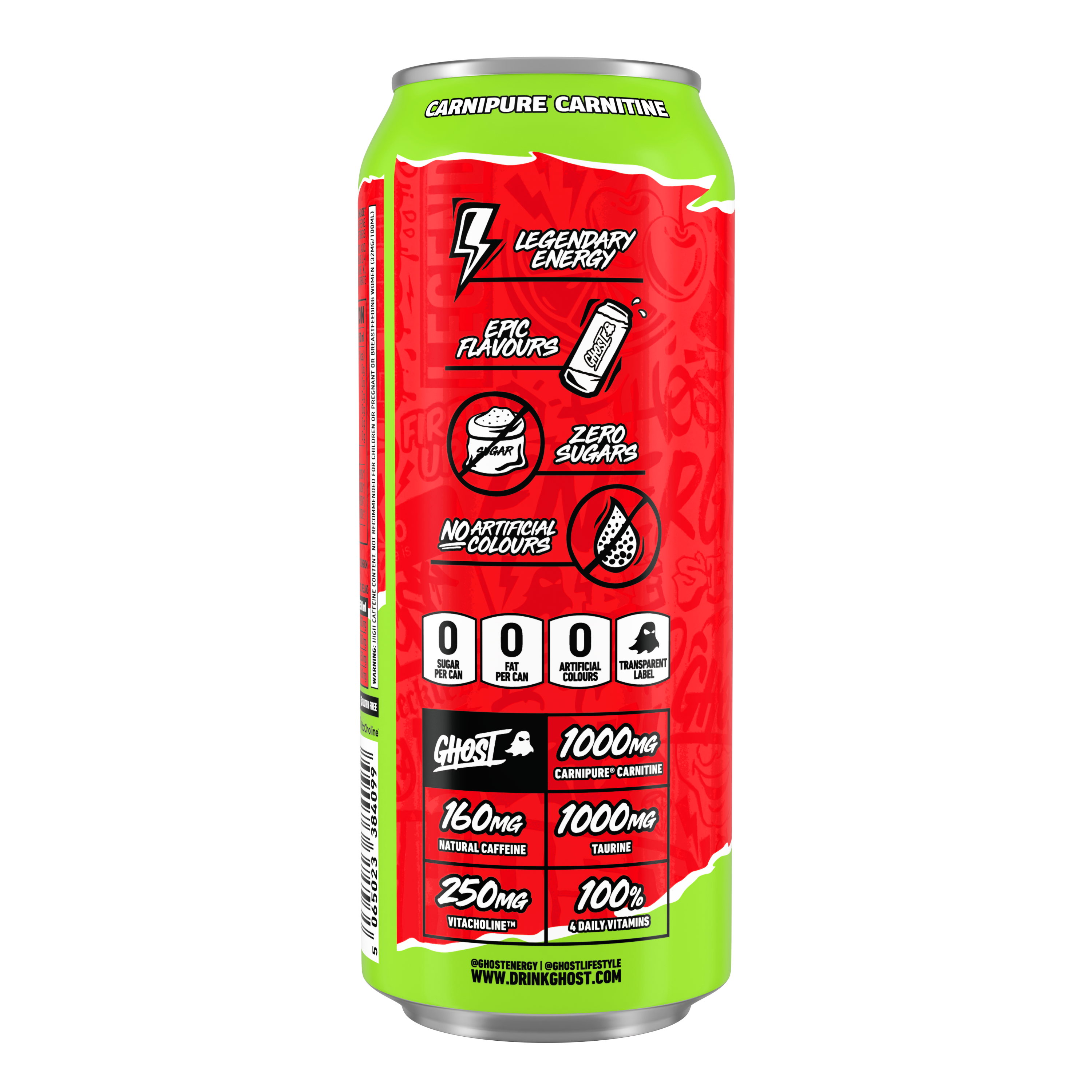 Ghost Energy - 12 x 500 ml - Cherry Limeade