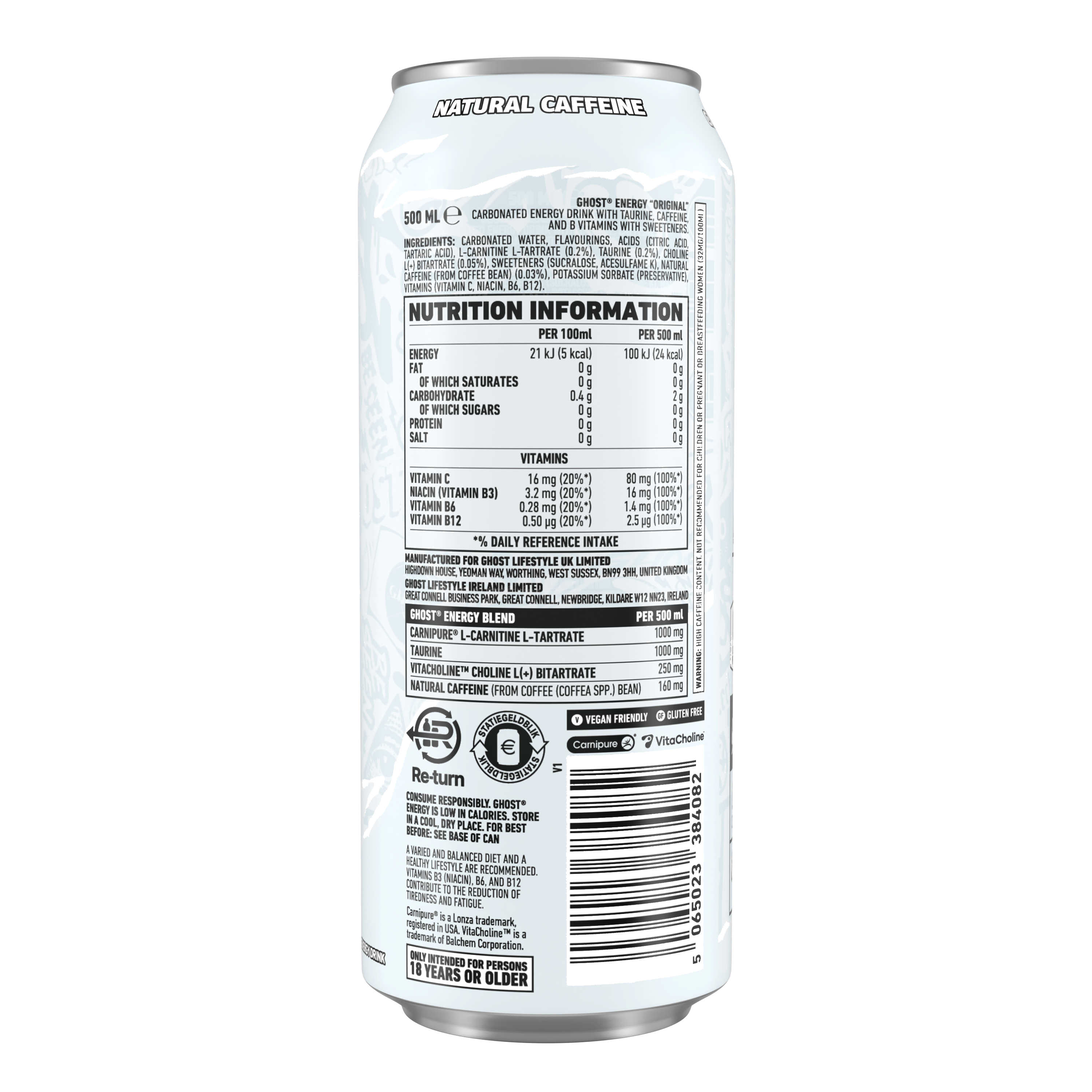 Ghost Energy - 12 x 500 ml - Original