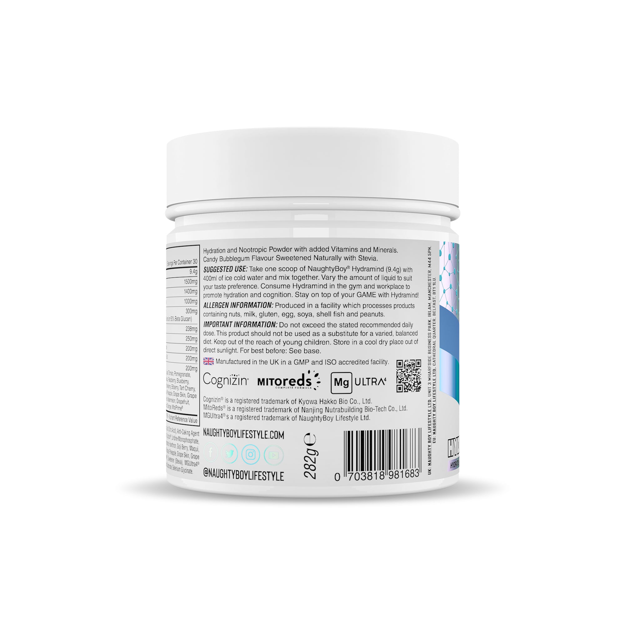 Naughty Boy Hydramind Candy Bubblegum (282 g)