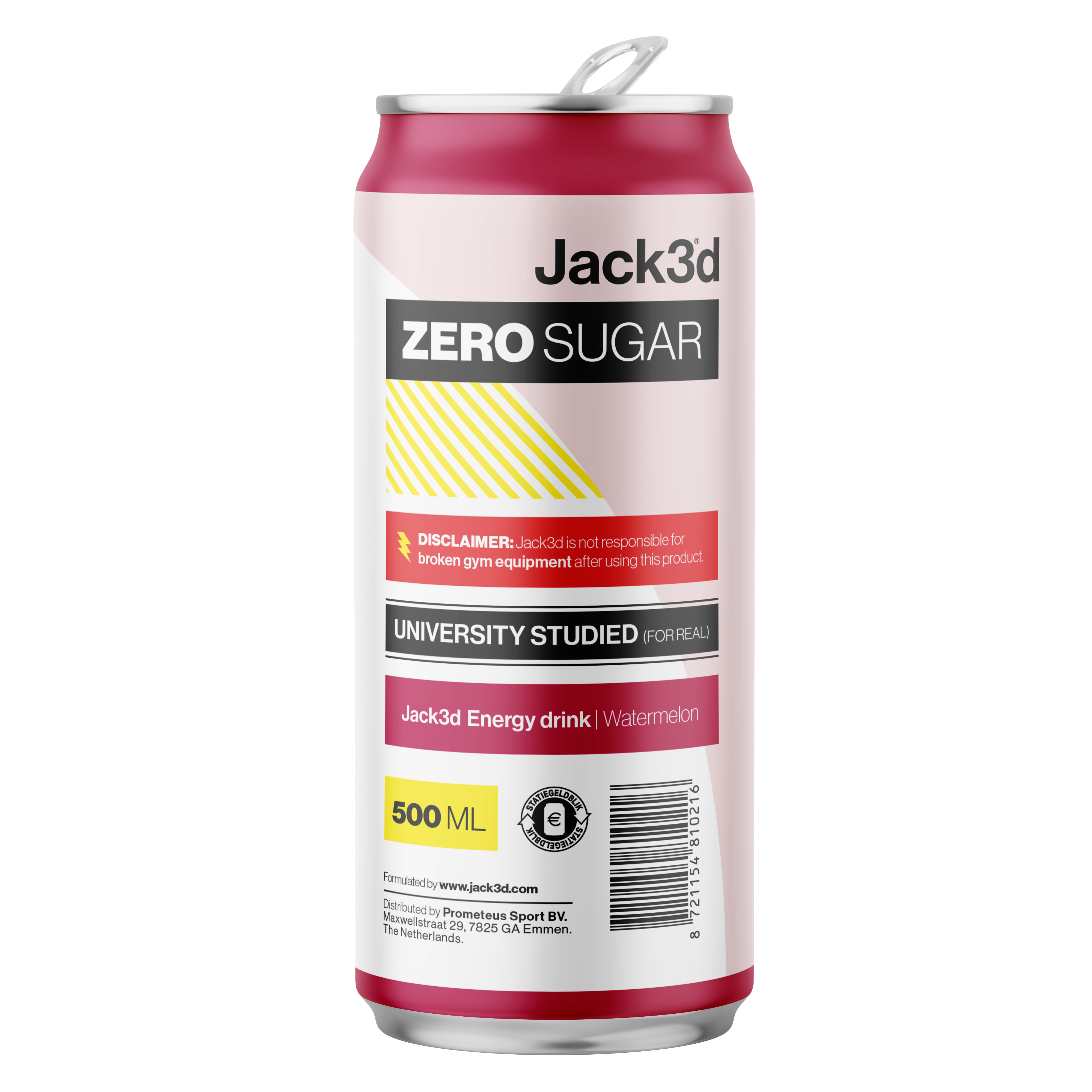 Jack3d Energy - 1 x 500 ml - Watermelon