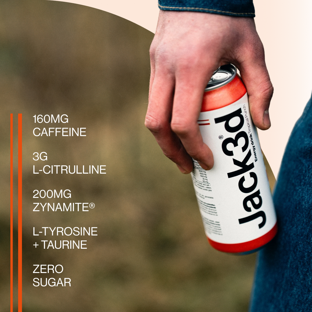 Jack3d Energy – 12 x 500 ml – Tropical Punch