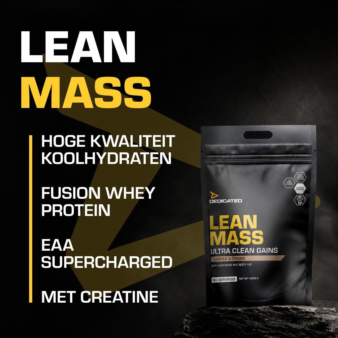 Dedicated Nutrition Lean Mass Gainer - 6000 g - Cookies & Cream