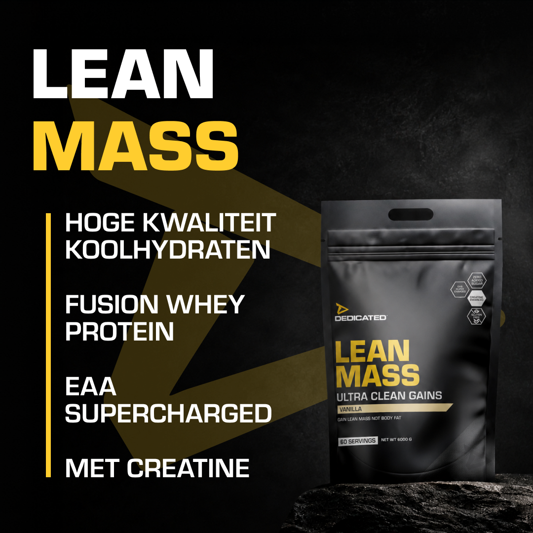Dedicated Nutrition Lean Mass Gainer - 6000 g - Vanilla