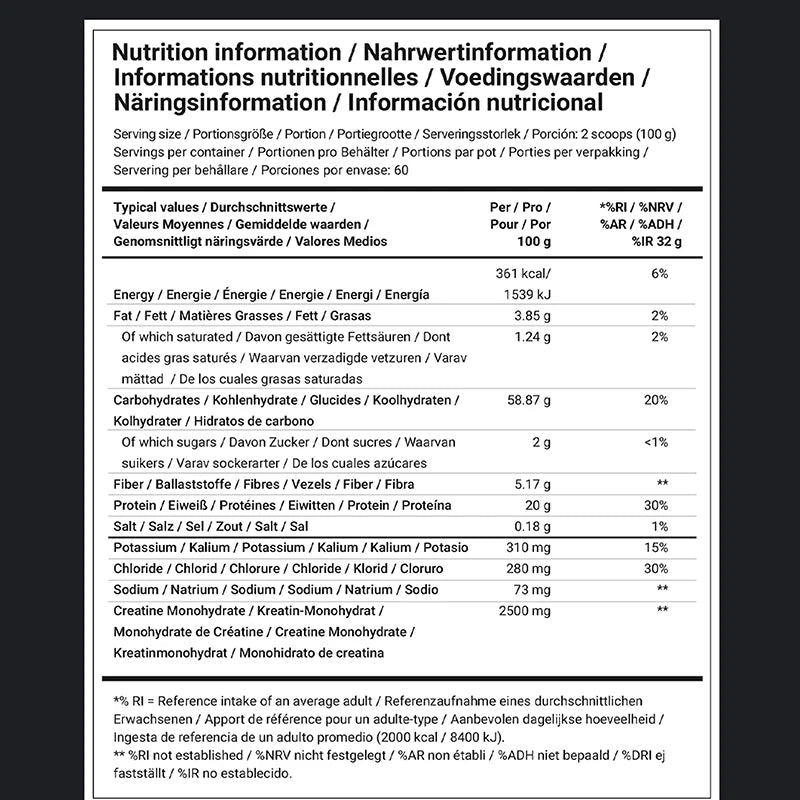 Dedicated Nutrition Lean Mass Gainer