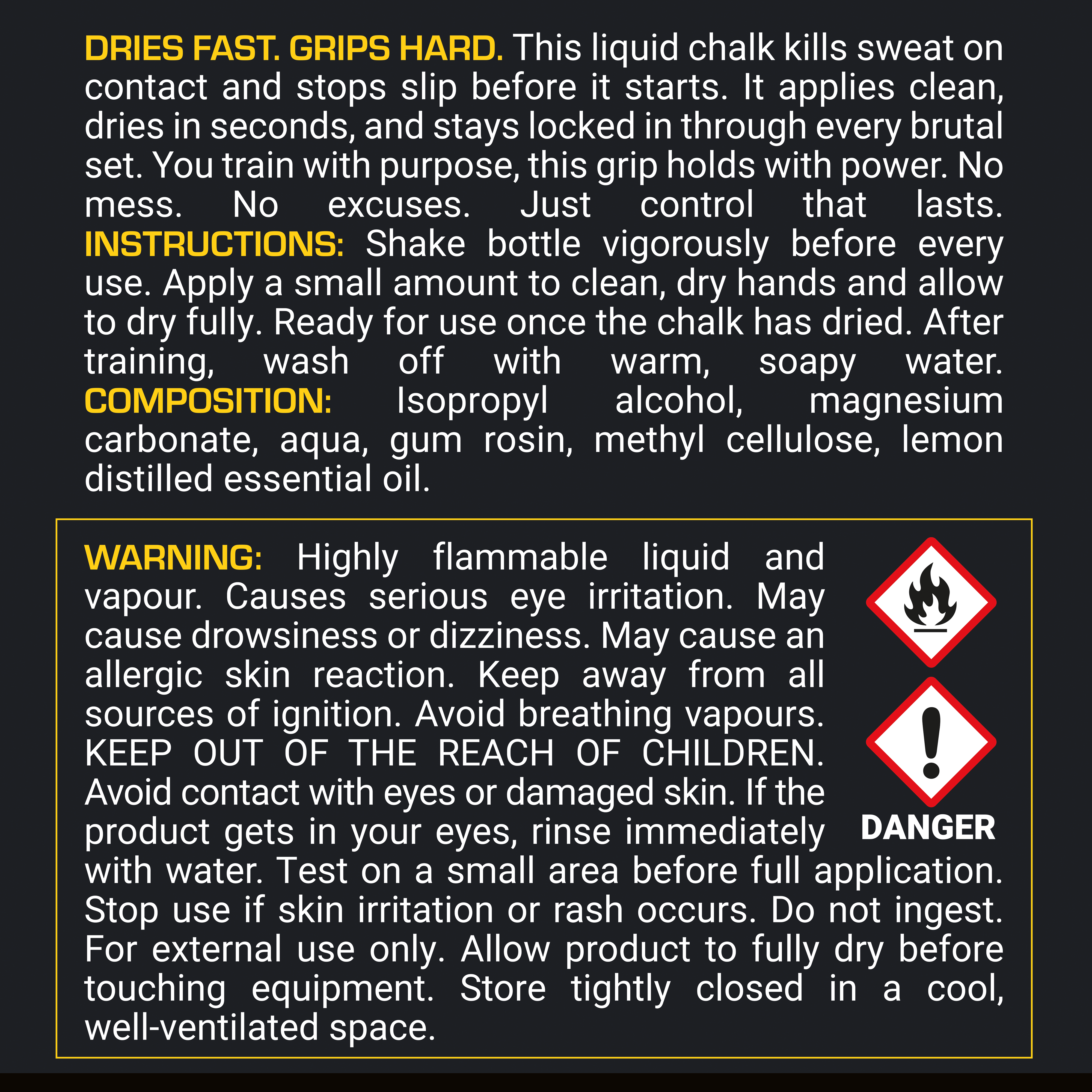 Dedicated Liquid Chalk - 50 ML