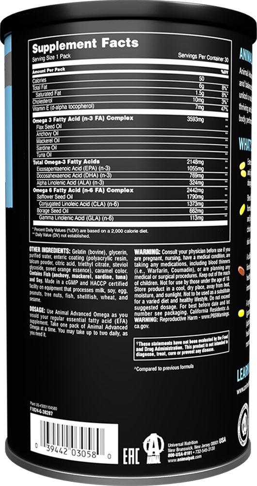 Animal Omega (30 packs)