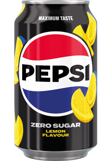Pepsi Zero Sugar Lemon (12 x 330 ml)