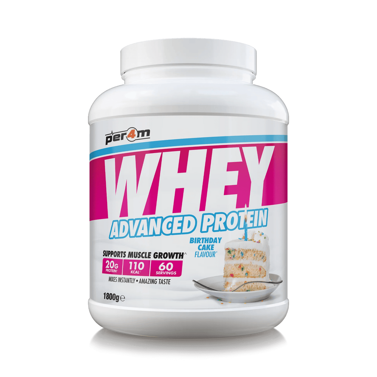 PER4M Whey Protein Birthday Cake (1800 g)