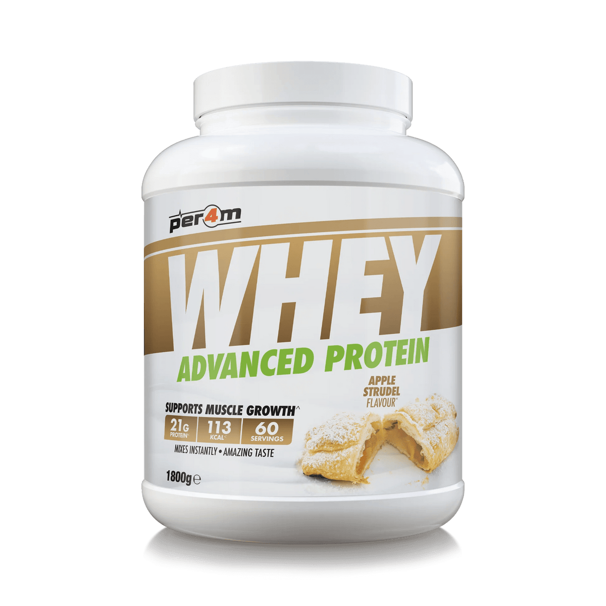PER4M Whey Protein Apple Strudel (1800 g)