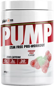 Per4m Pump Pre- Workout – 495 g - Cherry Fizz
