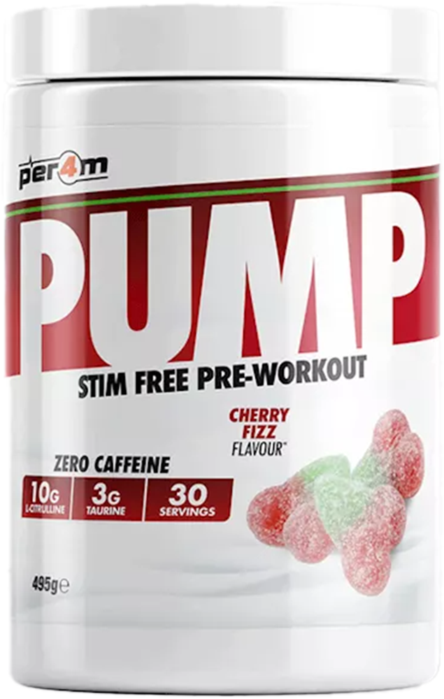 Per4m Pump Pre- Workout – 495 g - Cherry Fizz
