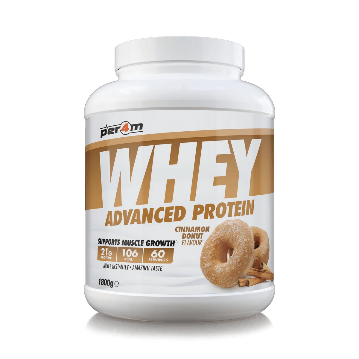 PER4M Whey Protein Cinnamon Donut (1800 g)