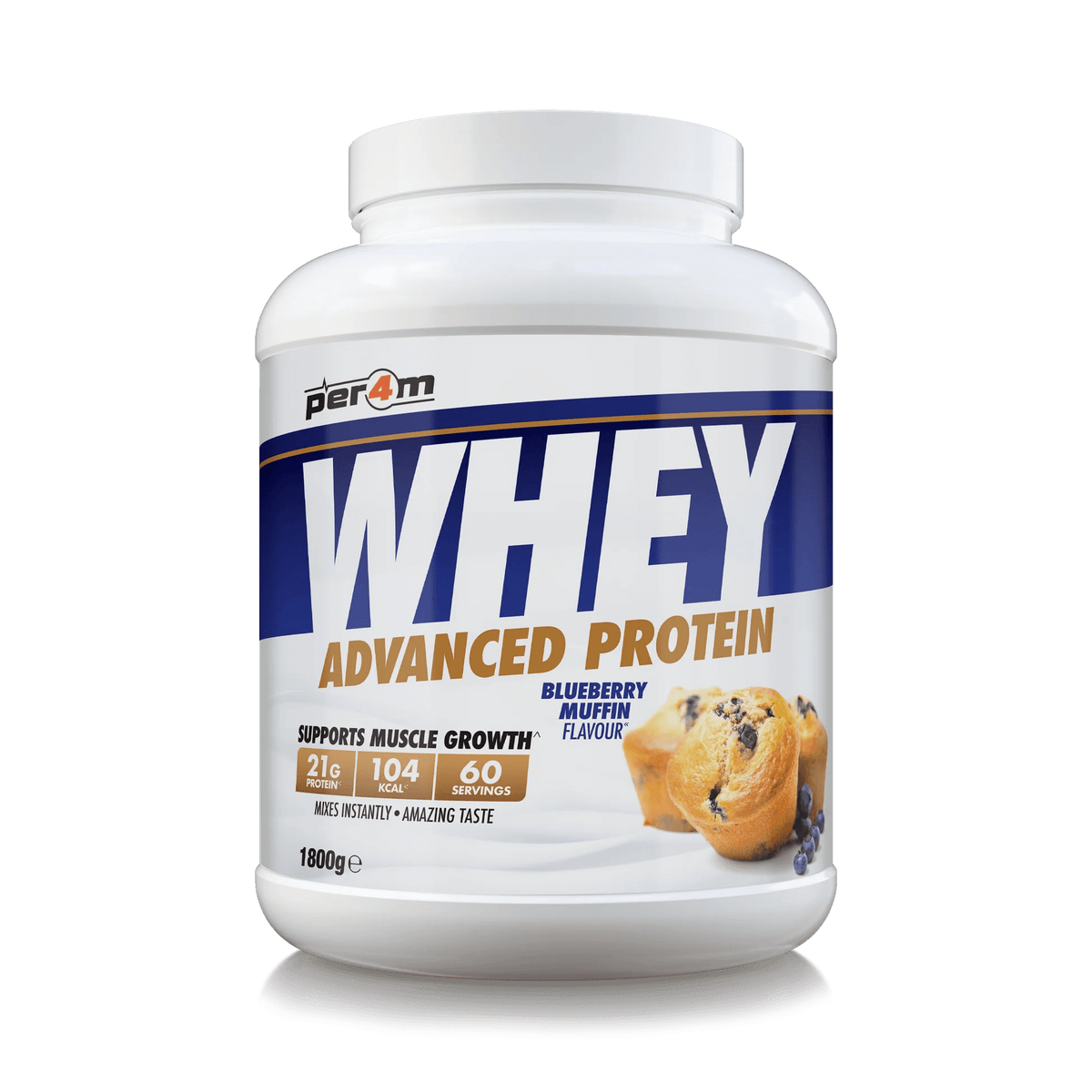 PER4M Whey Protein Blueberry Muffin (1800 g)