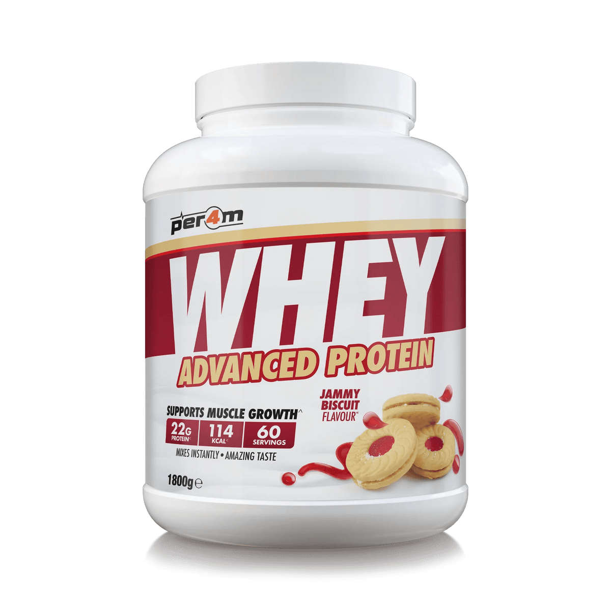 PER4M Whey Protein Jammy Biscuit (1800 g)